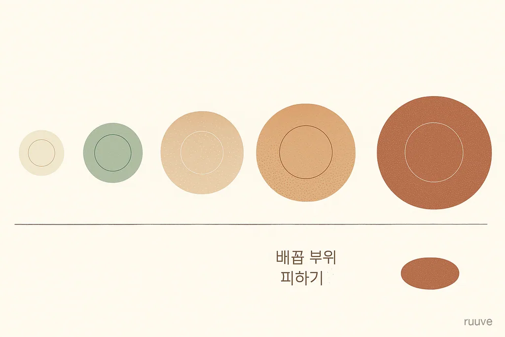 스펀지 배스 5단계 차트
