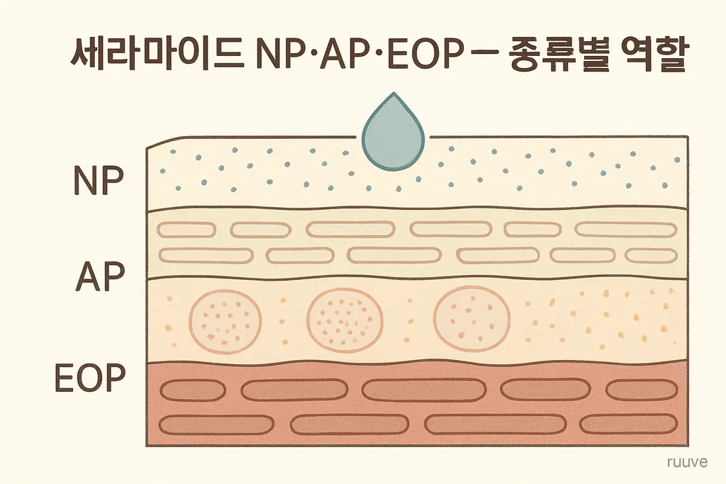 세라마이드 층 구조