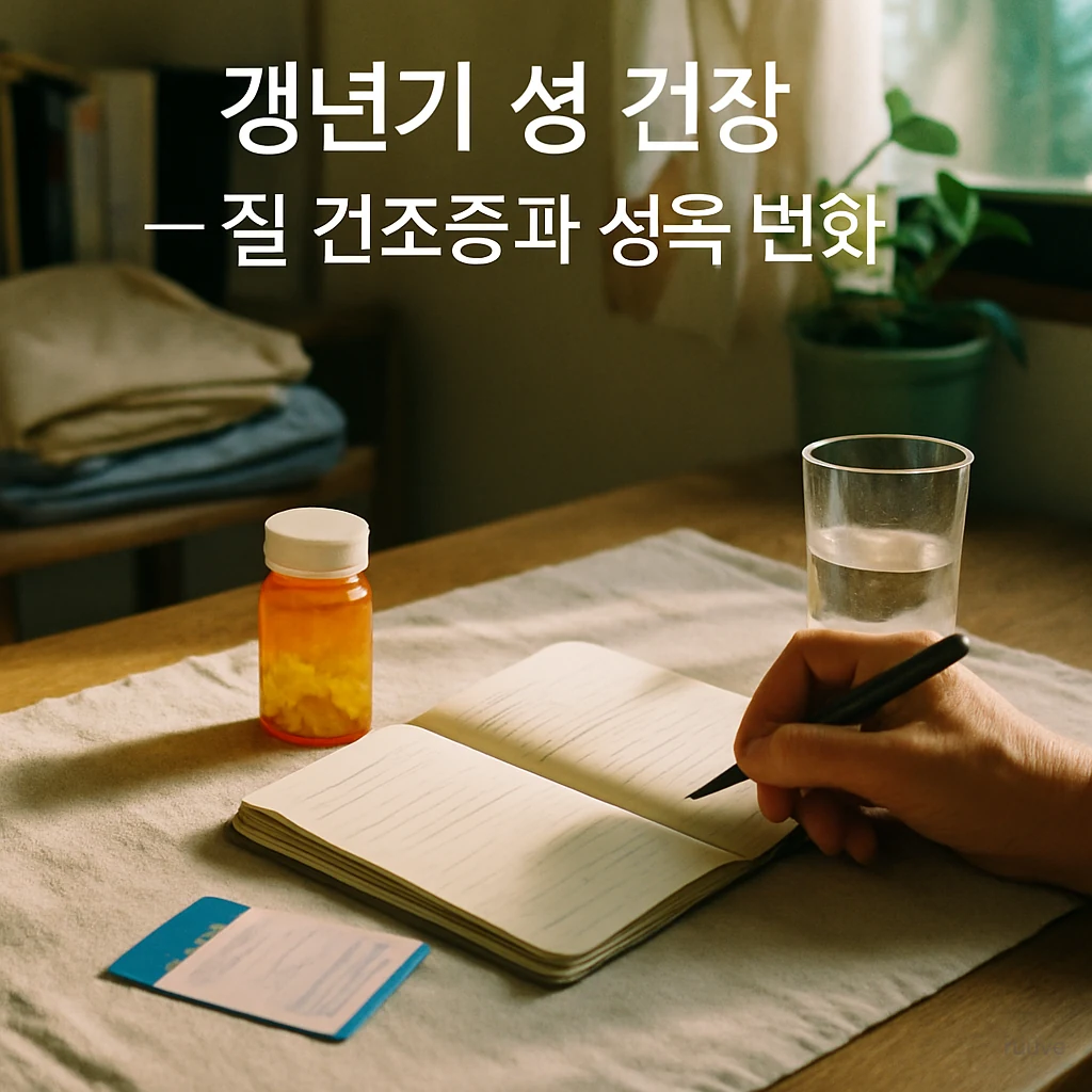 평범한 가정의 약병과 일기