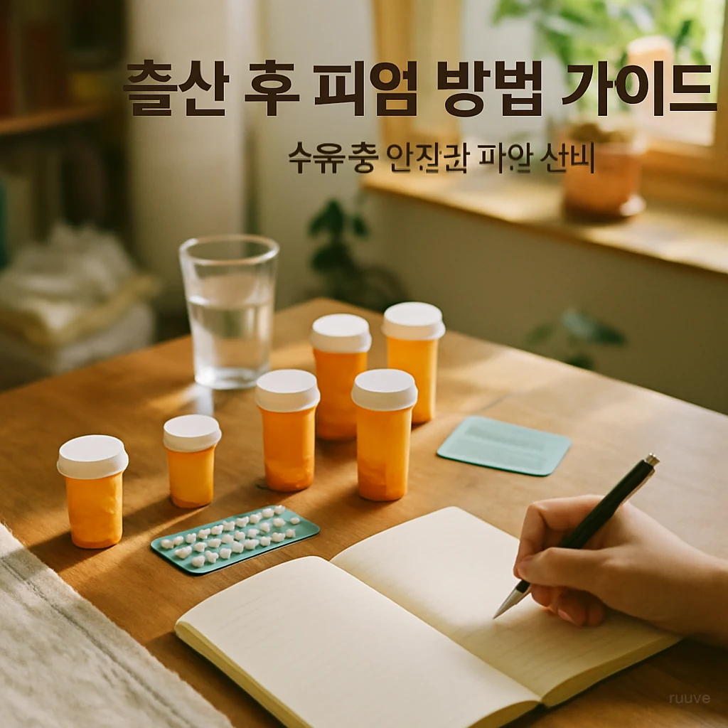 한국 가정의 일상 풍경