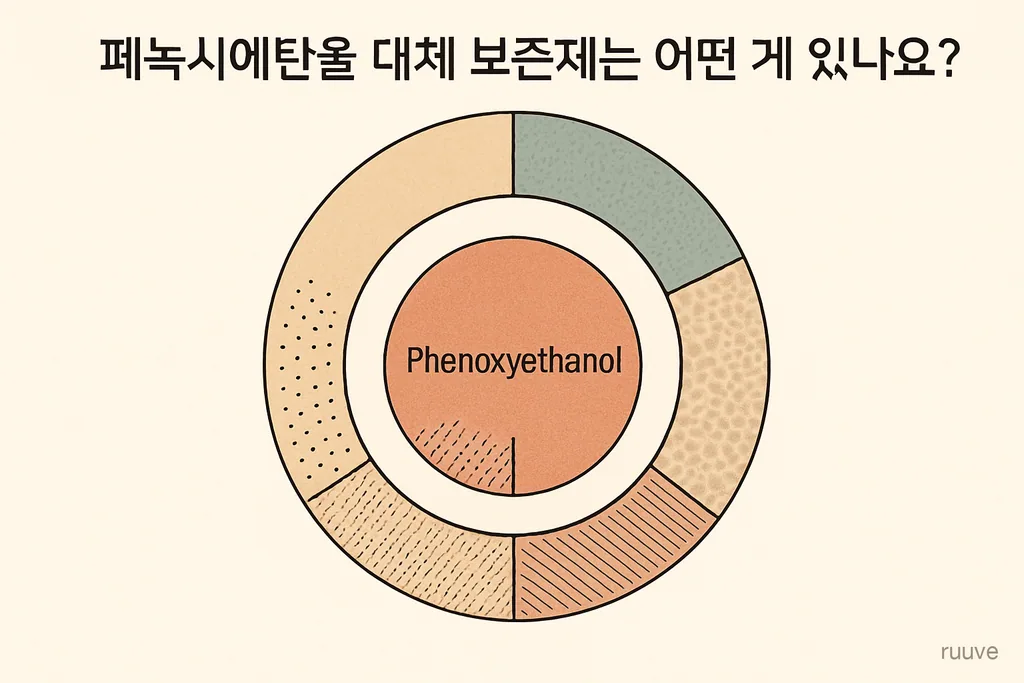 보존제 비교: 페녹시에탄올과 대체조합