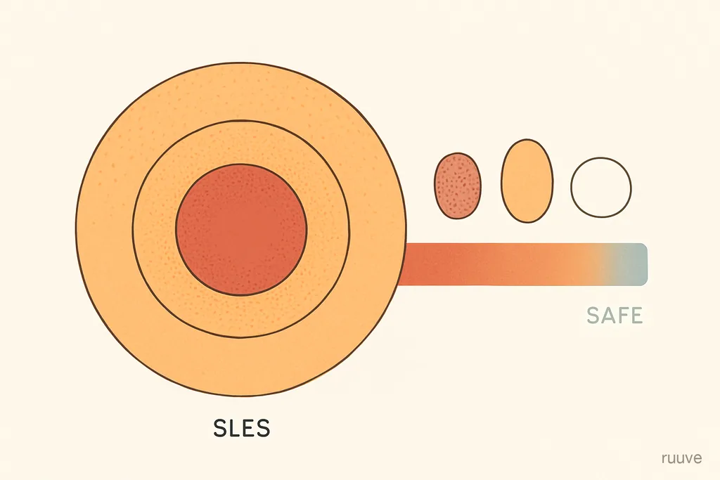 SLS와 SLES 비교 다이어그램